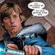 Star Wars #42 art by Salvador Larroca and Guru-eFX, lettering by Clayton Cowles